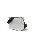 torebka mini blik srebrna