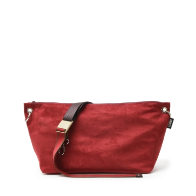 Torba - Jamnik /zamsz bordo/