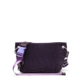 Mała Czarna - Croco fiolet /mini/