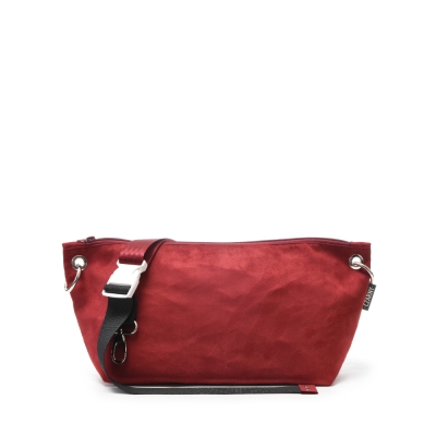 Torba - Jamnik mikro /zamsz bordo/