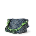 Torba - Jamnik mini /acid jeans/ torba z odbarwianego jeansu