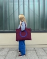 torba japan kresz bordo