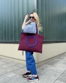 torba japan kresz bordo