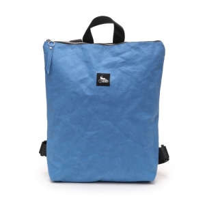 Paper Backpack  /blue/   