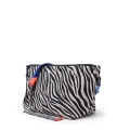 torba typu jamnik, rozmiar duży, torba z gobelinu we wzór zebra